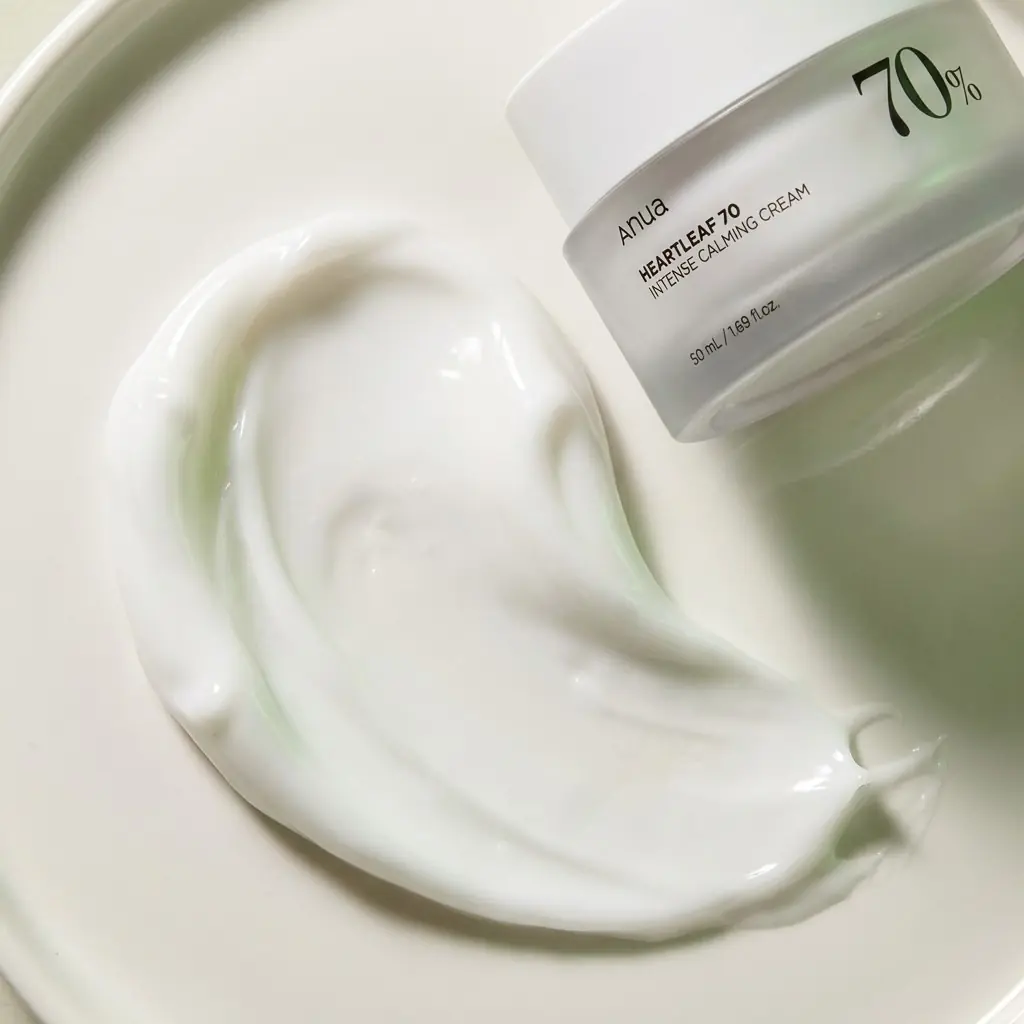 Anua Heartleaf Intense Calming Cream 50ml — Zengin kremsi doku