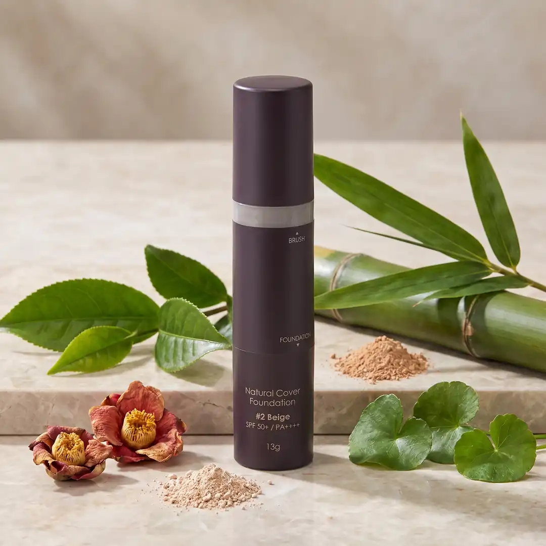 OBgE Natural Cover Foundation — Gözenekte %57 azalma