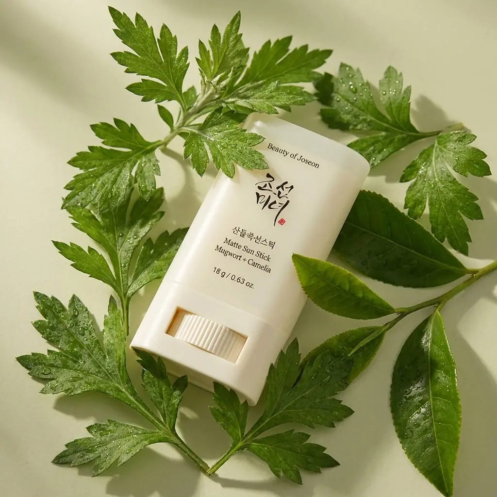 Beauty of Joseon Matte Sun Stick : Mugwort + Camilia 18g — Mugwort ve yeşil çay