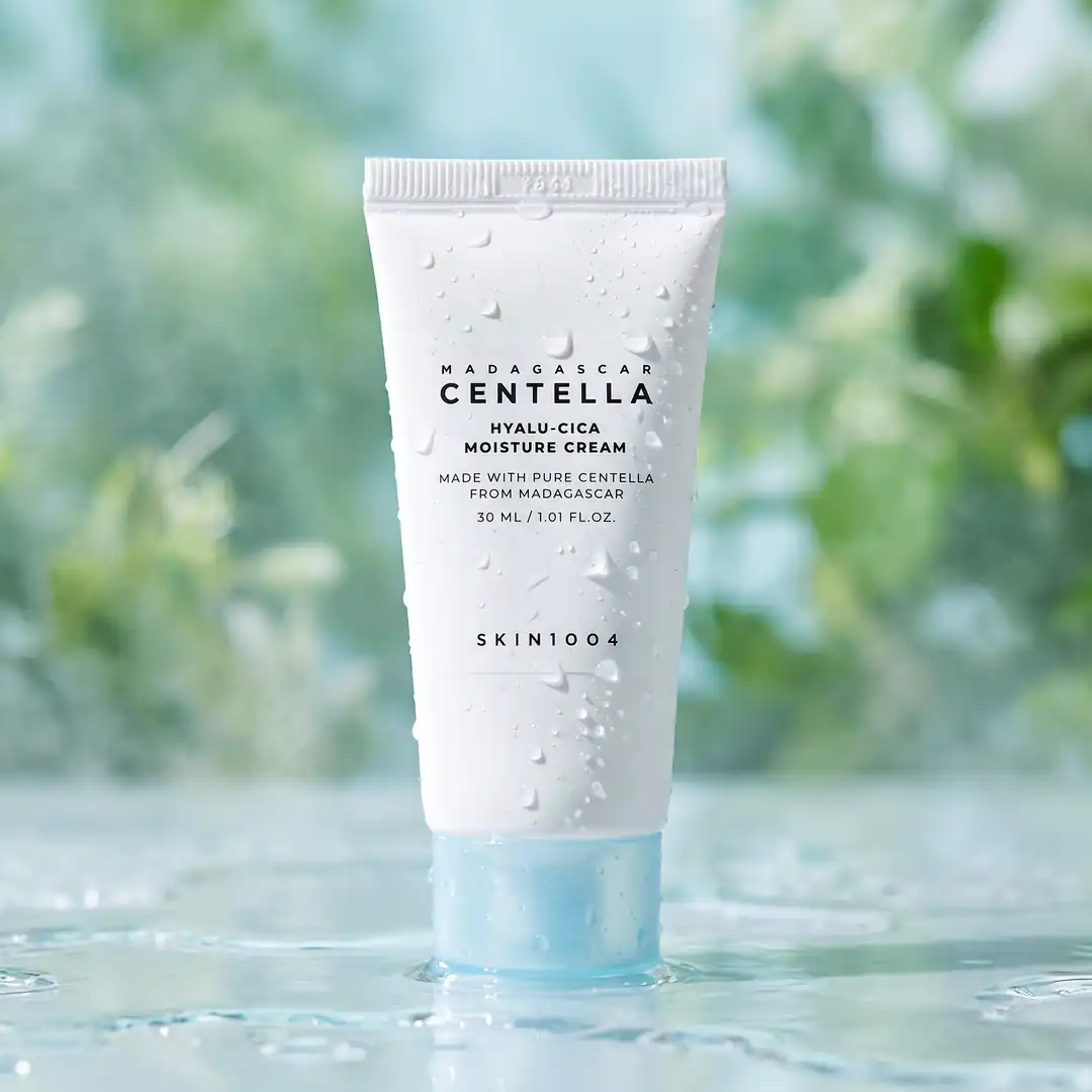 SKIN1004 Madagascar Centella Hyalu-Cica Moisture Cream 30ml — TECA Dört Saf Bileşen