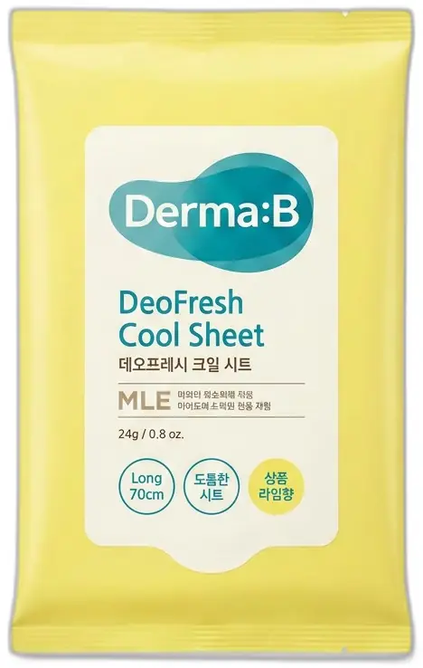 Derma:B DeoFresh Cool Sheet 24g