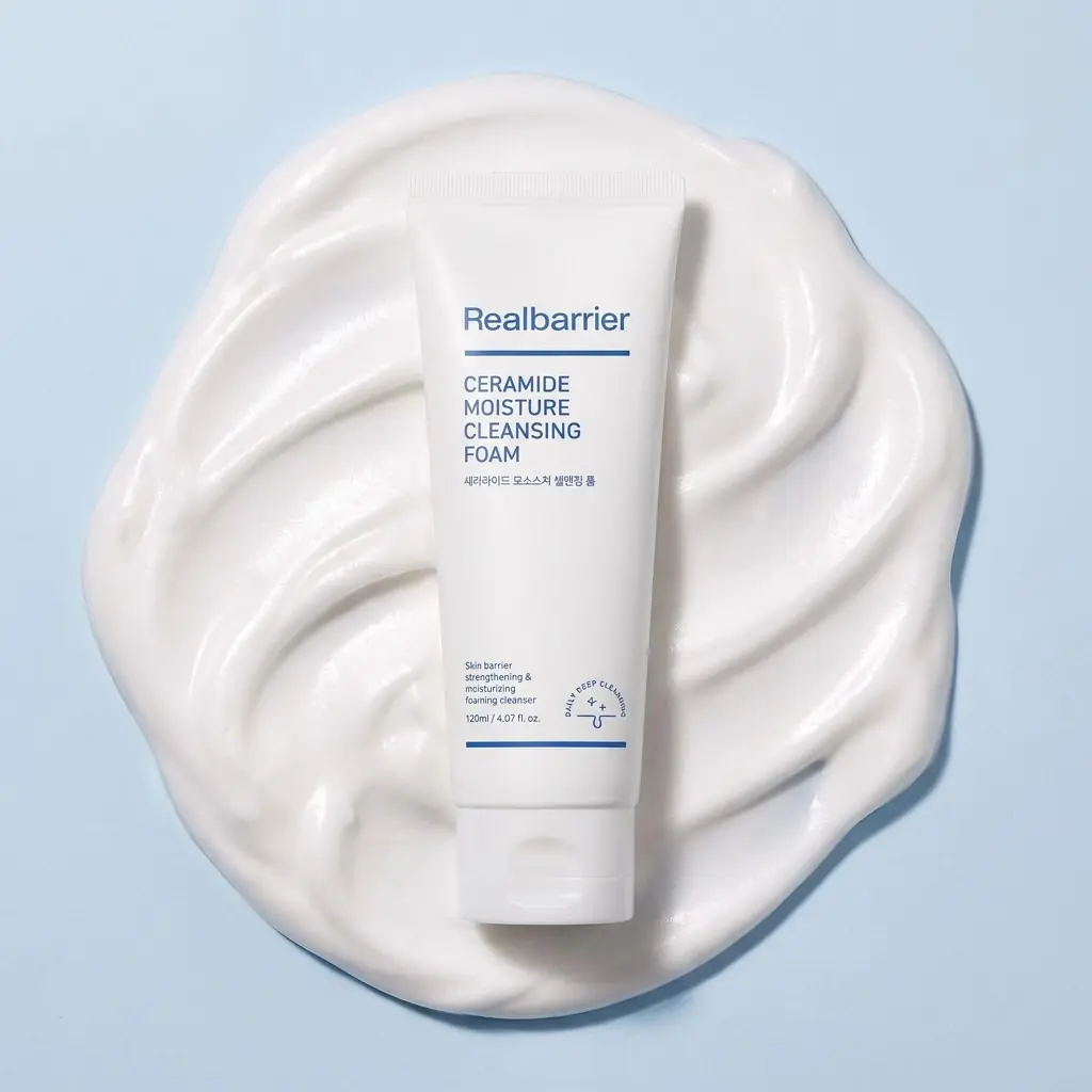Real Barrier Ceramide Moisture Cleansing Foam 120ml — Seramidli bariyer bakımı