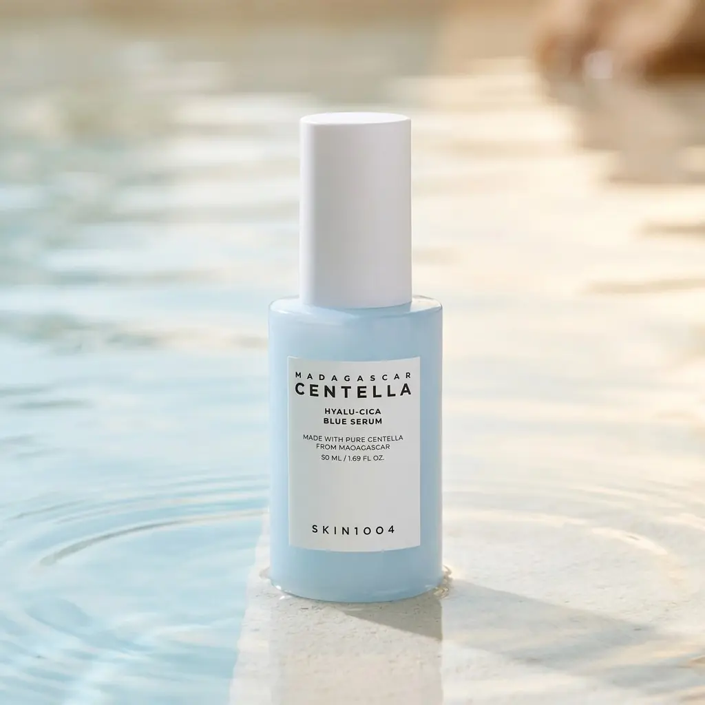 SKIN1004 Madagascar Centella Hyalu-Cica Blue Serum 50ml — Kore orijinal, PRIMO+ güvencesi
