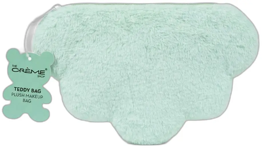 The Creme Shop Original Teddy Bag Plush Makeup Bag
