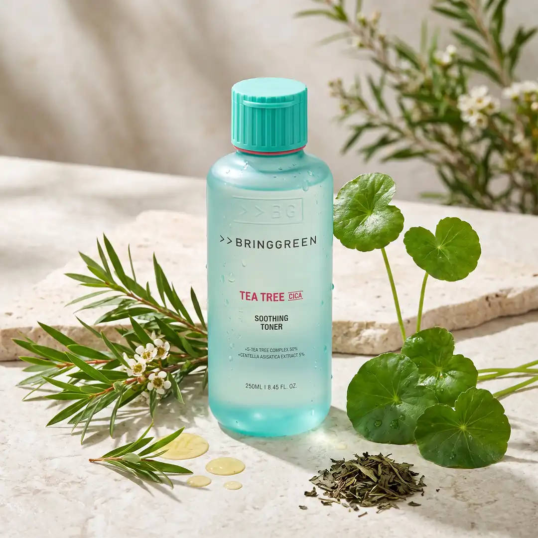 Bring Green Teatree Cica Soothing Toner 250Ml — 5 Tip Çay Ağacı %50