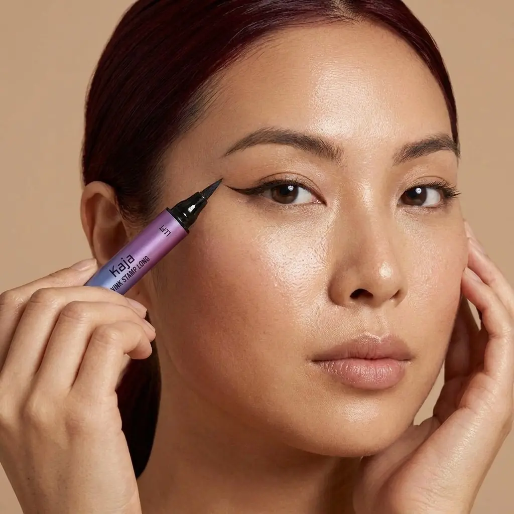 KAJA Wink Stamp Long — Yeşil çay & avokado