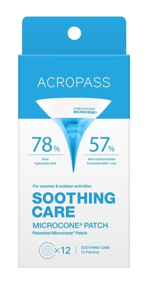 ACROPASS Soothing Care Microcone Patch 12 pcs