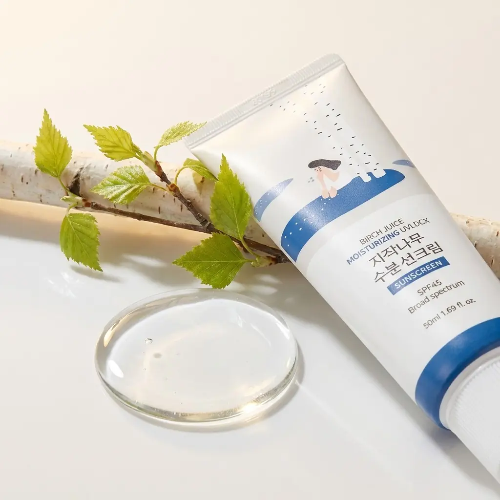ROUND LAB Birch Juice Moisturizing Sun Cream 50ml — Niasinamidli günlük bakım