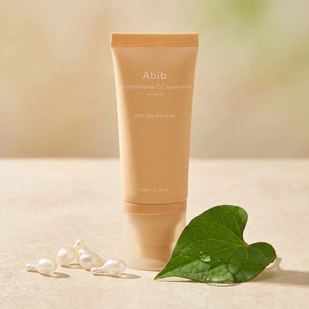 Abib Glutathiosome CC Sunscreen Toning Tube 50ml — %98 saf Glutatyon