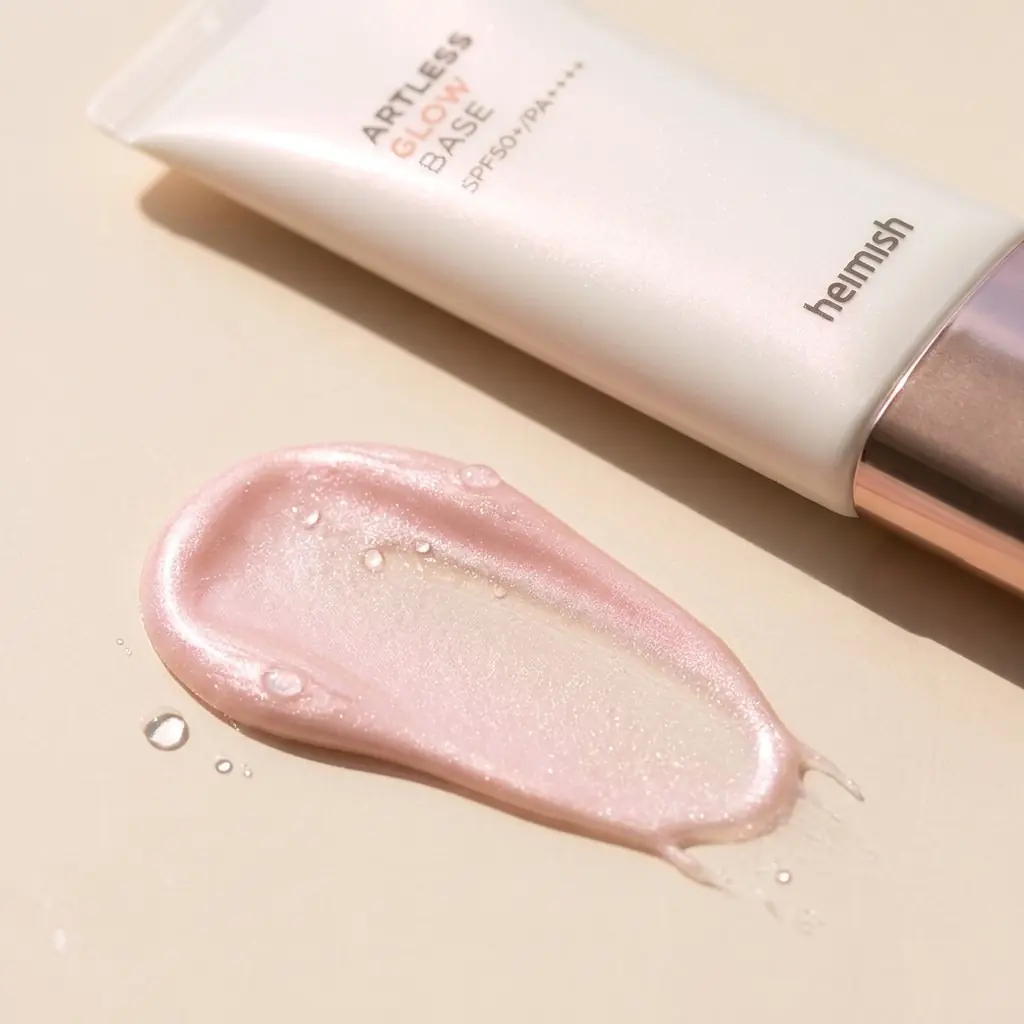 Heimish Artless Glow Base SPF50+ 40ml — Serum Hafifliğinde Doku