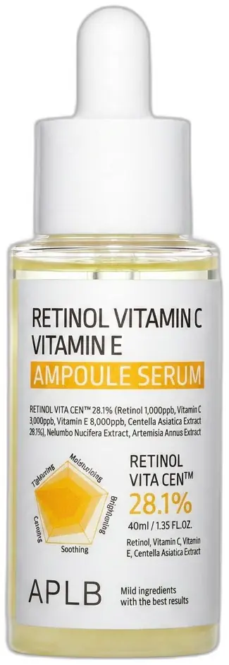 APLB Retinol Vitamin C Vitamin E Ampoule Serum 40ml