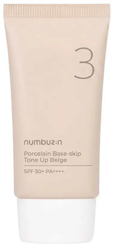 Numbuzin No.3 Porcelain Base-Skip Tone Up Beige 50ml