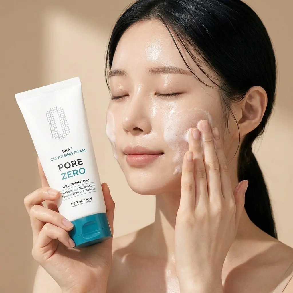 Be The Skin BHA+ Pore Zero Cleansing Foam — Günlük Temizlik Tüpü