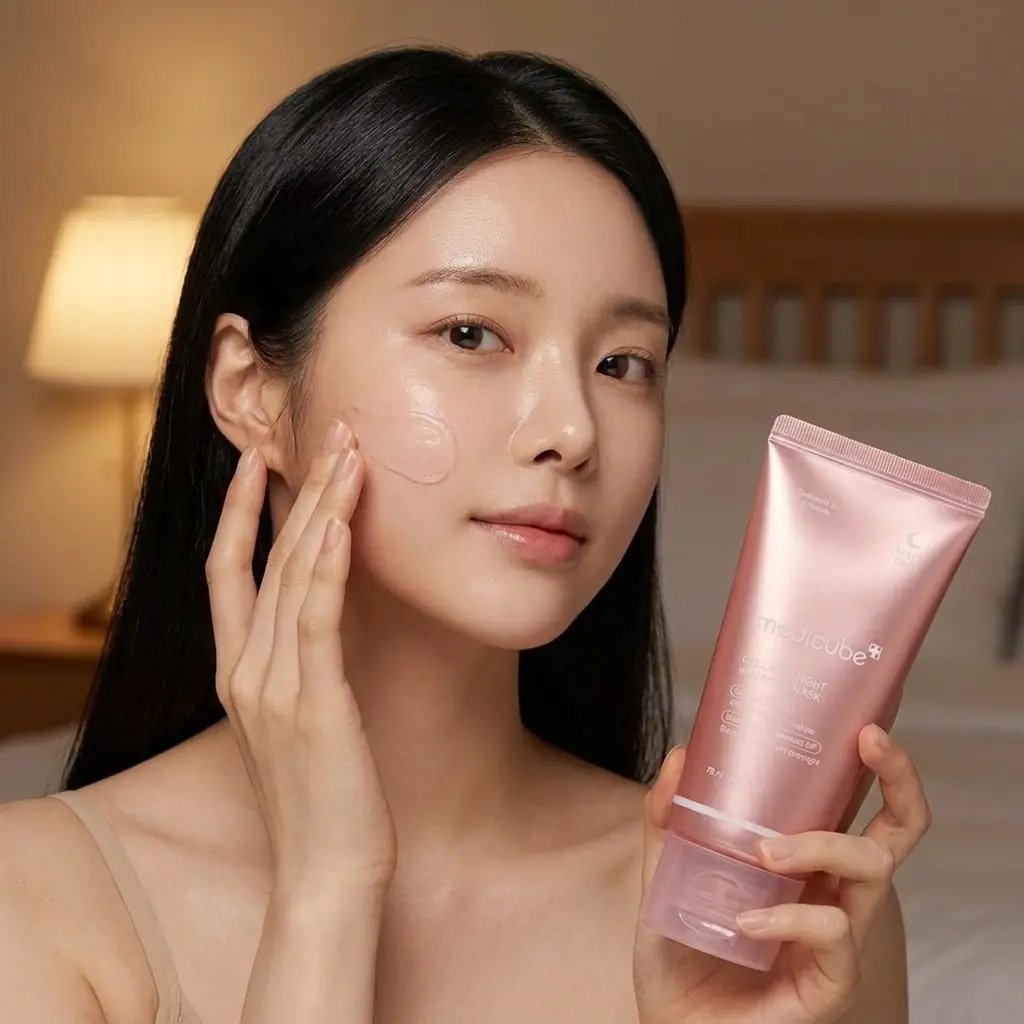 Medicube Collagen Night Wrapping Mask 75ml — Tek adımda gece bakımı