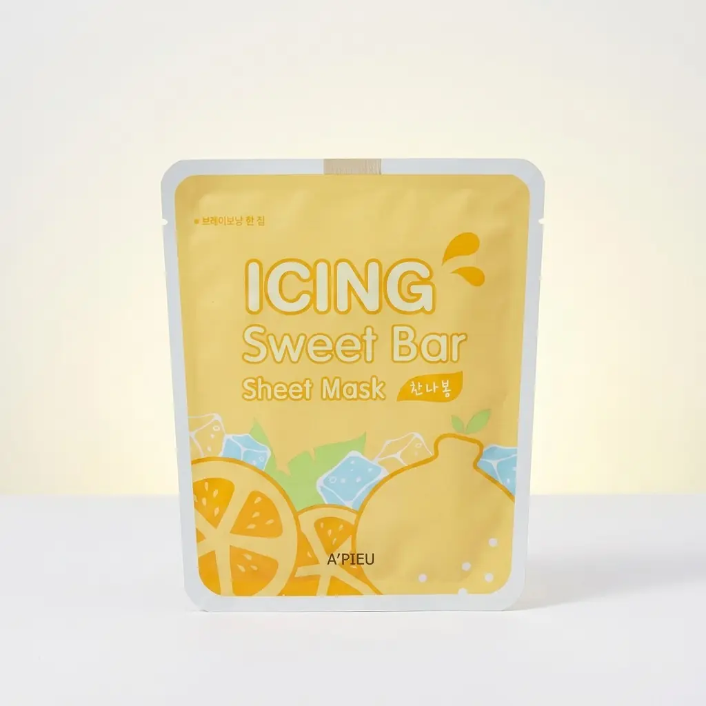 Apieu Icing Sweet Bar Sheet Mask — Zengin meyve özleri