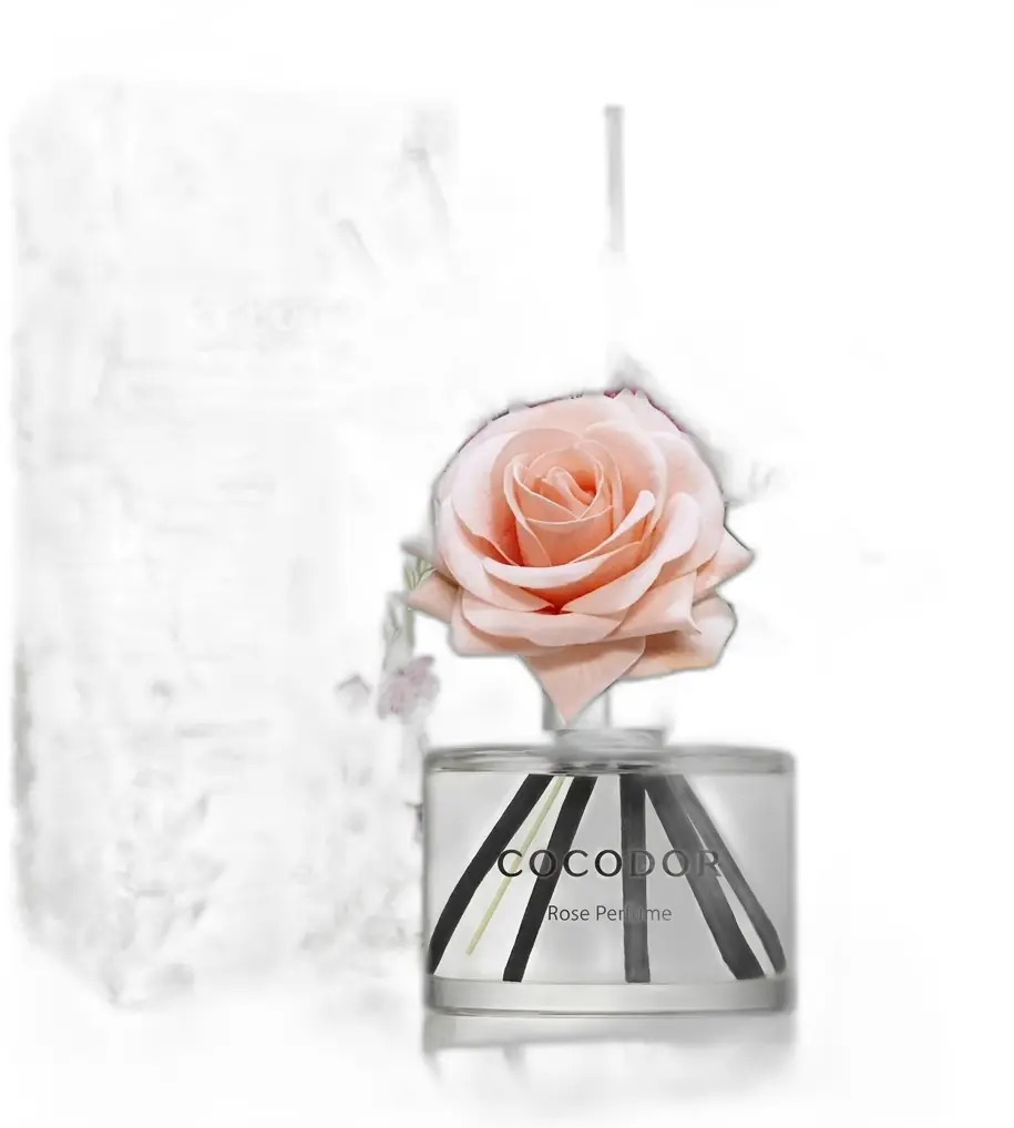 COCODOR Rose Flower Diffuser 200ml / Rose Perfume (Özel Kutu, Hediye) Rose Perfume