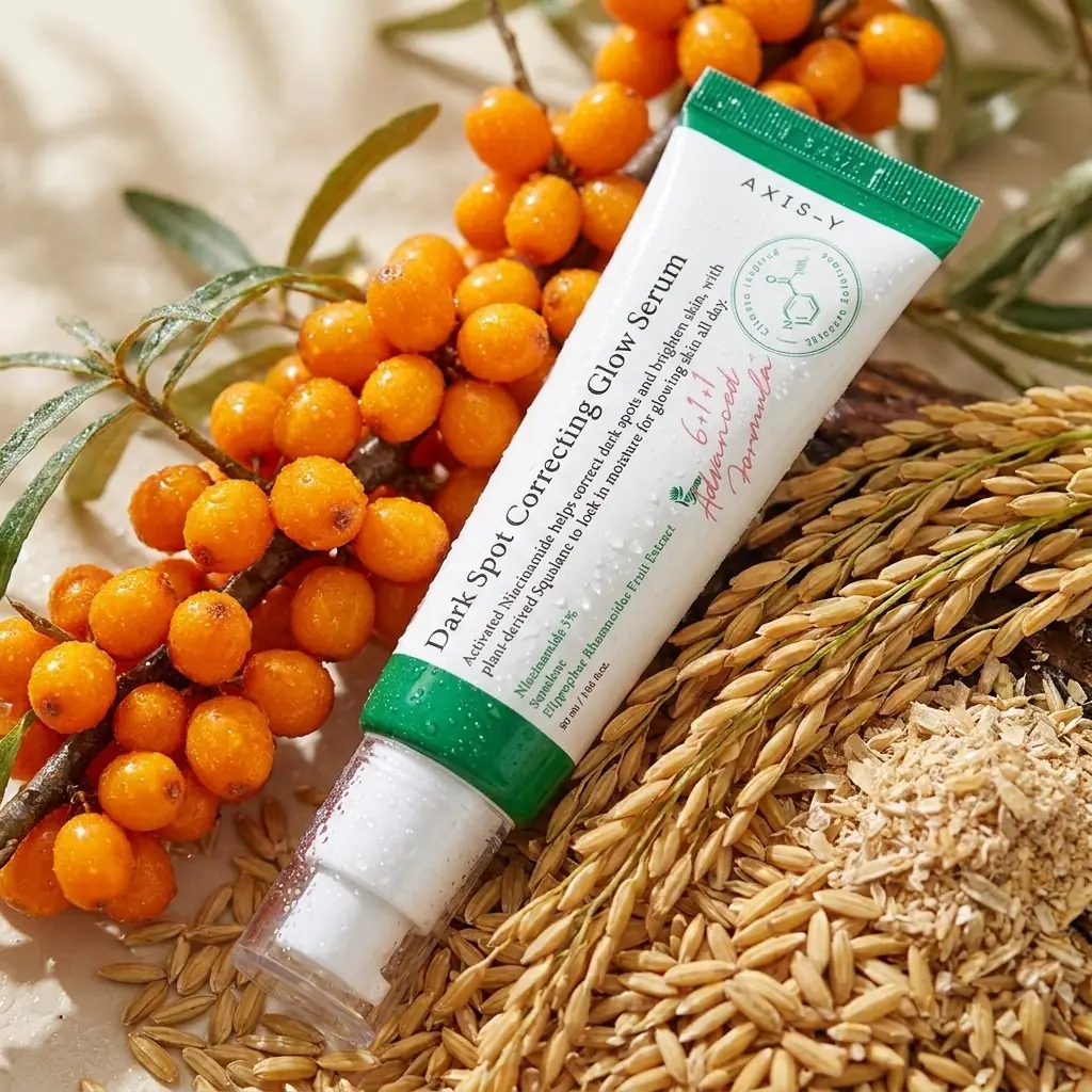 AXIS-Y Dark Spot Correcting Glow Serum 50ml — Niacinamide ve pirinç özü