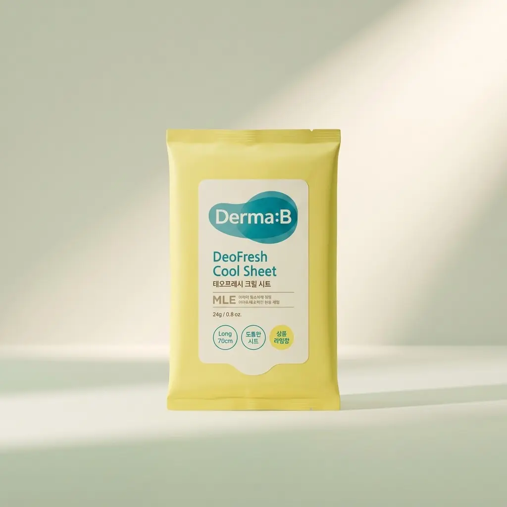 Derma:B DeoFresh Cool Sheet 24g — Her An Her Yerde Tazelik