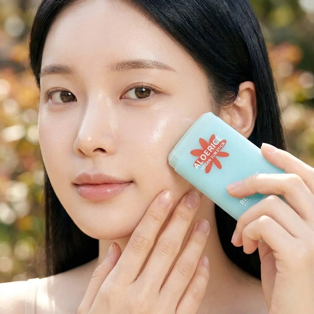 Be The Skin AloeRice Vegan Sun Stick 19g — Vegan güneş bakımı