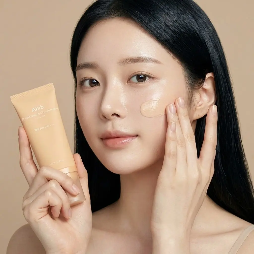 Abib Glutathiosome CC Sunscreen Toning Tube 50ml — Eşit ton görünümü desteği