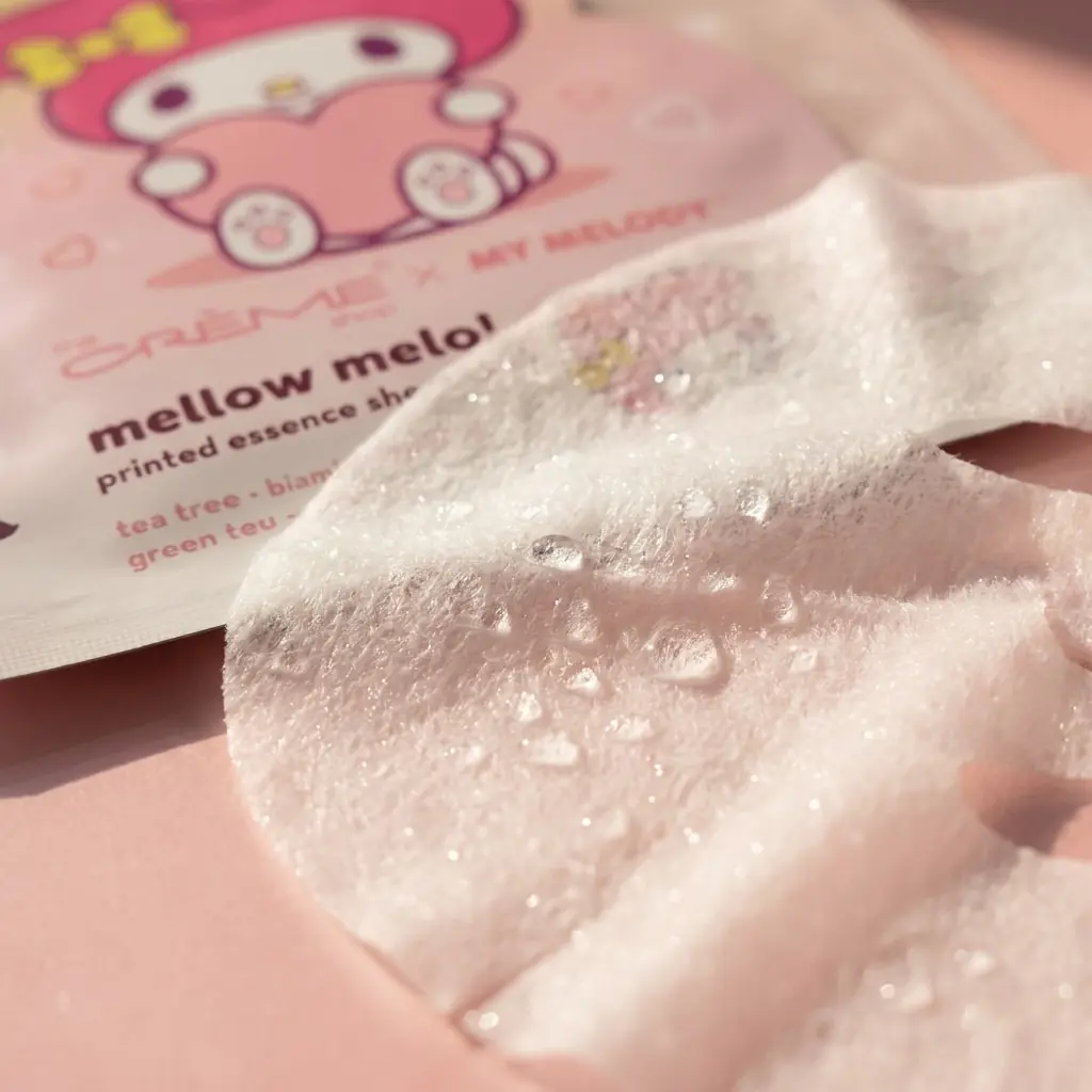 The Creme Shop Sanrio My Melody Printed Essence Sheet Mask — Esansla doymuş doku