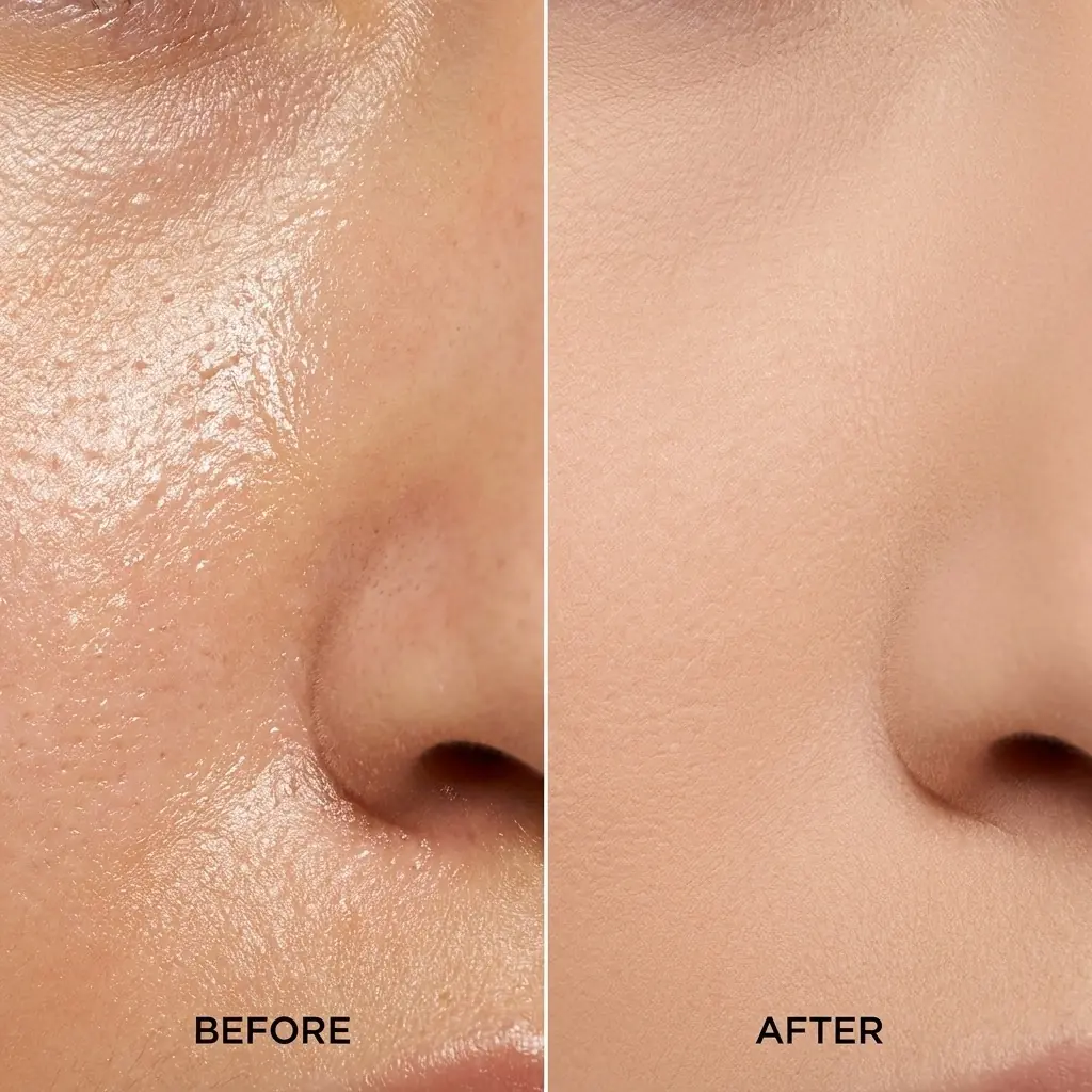 ABOUT TONE Sebum Cut Powder Pact 8g — Gün Boyu Parlamayan Taze Cilt