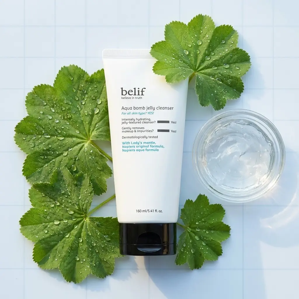 belif Aqua Bomb Jelly Cleanser 160ml — Napiers Aqua Formülü