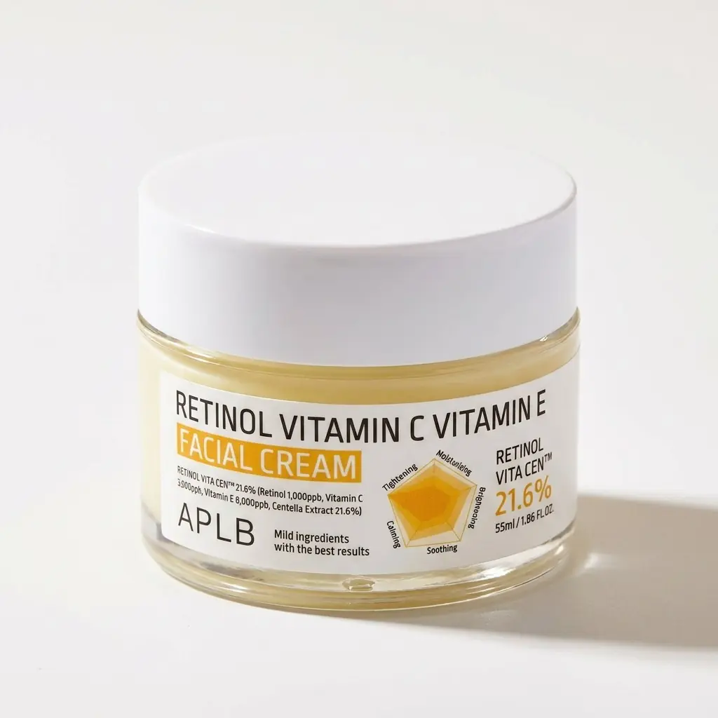 APLB Retinol Vitamin C Vitamin E Facial Cream 55ml — Günlük Canlılık Dokunuşu