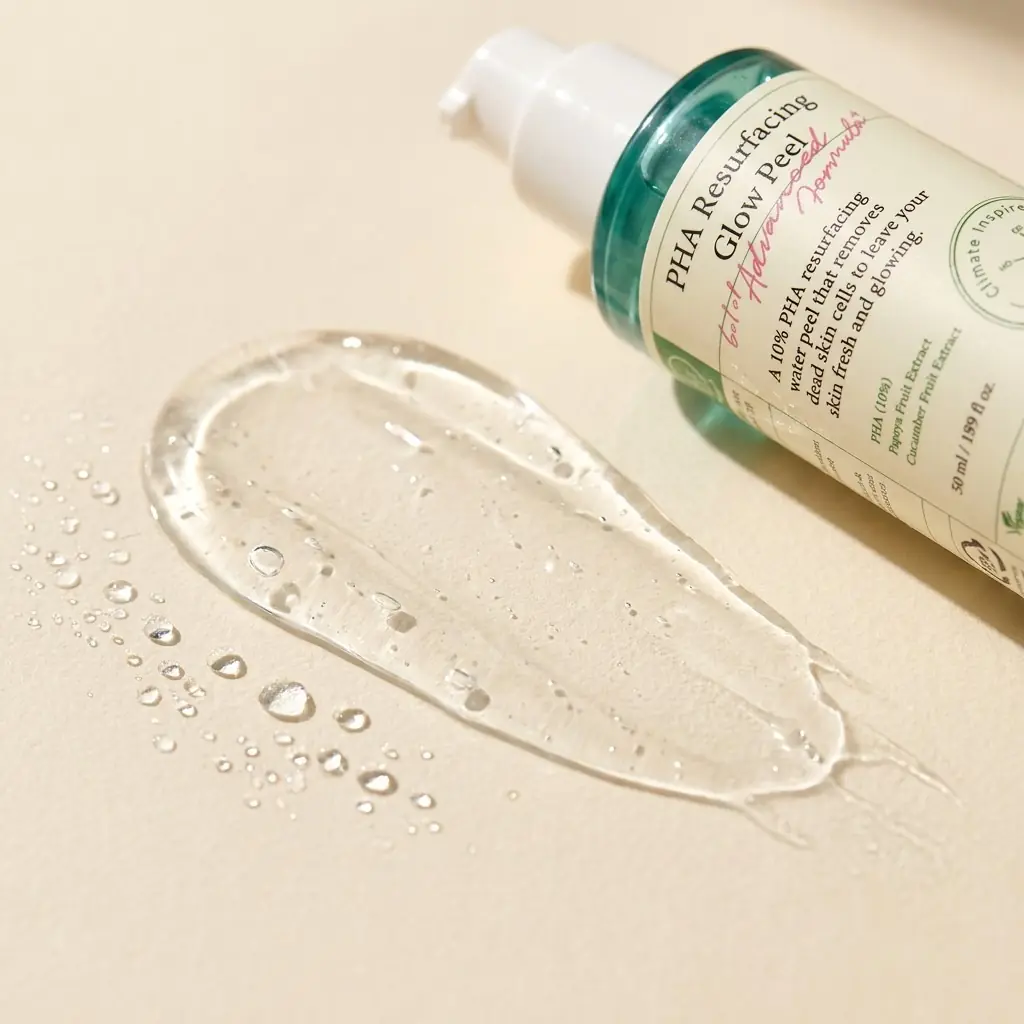 AXIS-Y PHA Resurfacing Glow Peel 50ml — Yüzey yenileme görünümü
