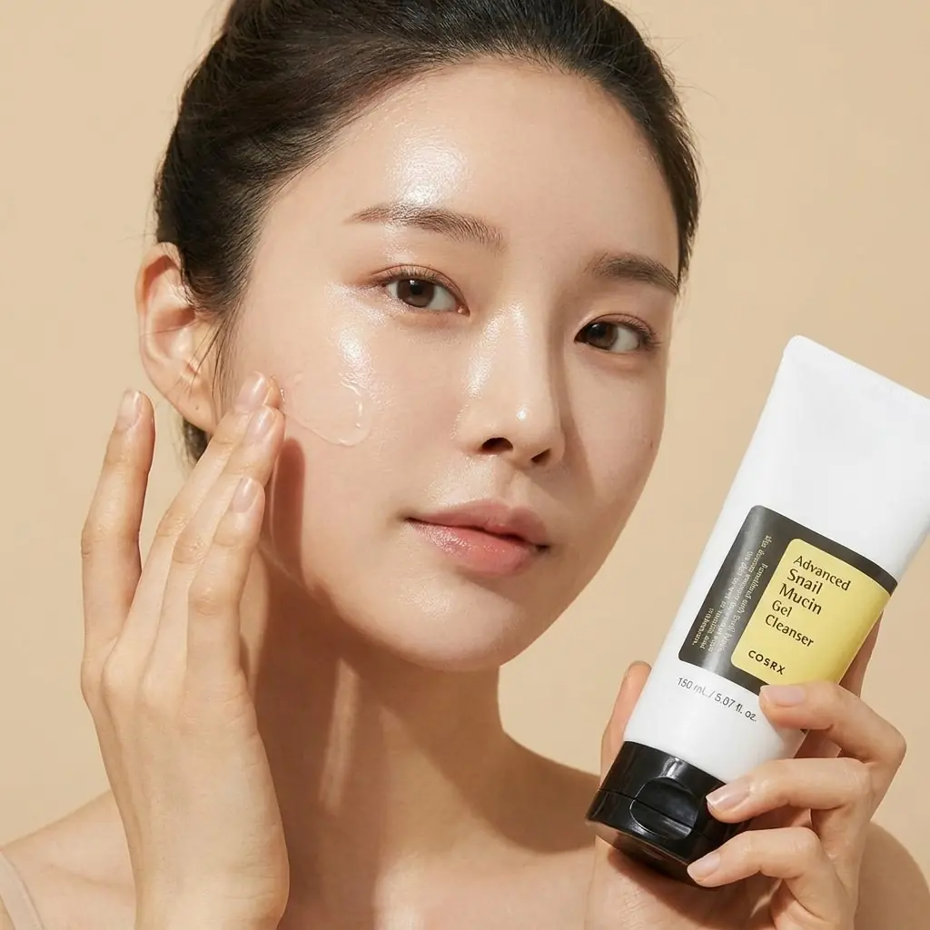 COSRX Advanced Snail Mucin Gel Cleanser 150ml — Gergin bırakmayan temizlik