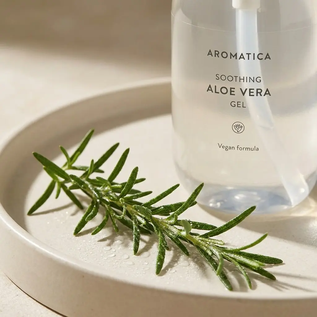 Aromatica Organic Aloe Vera Gel — Vegan ve sürdürülebilir