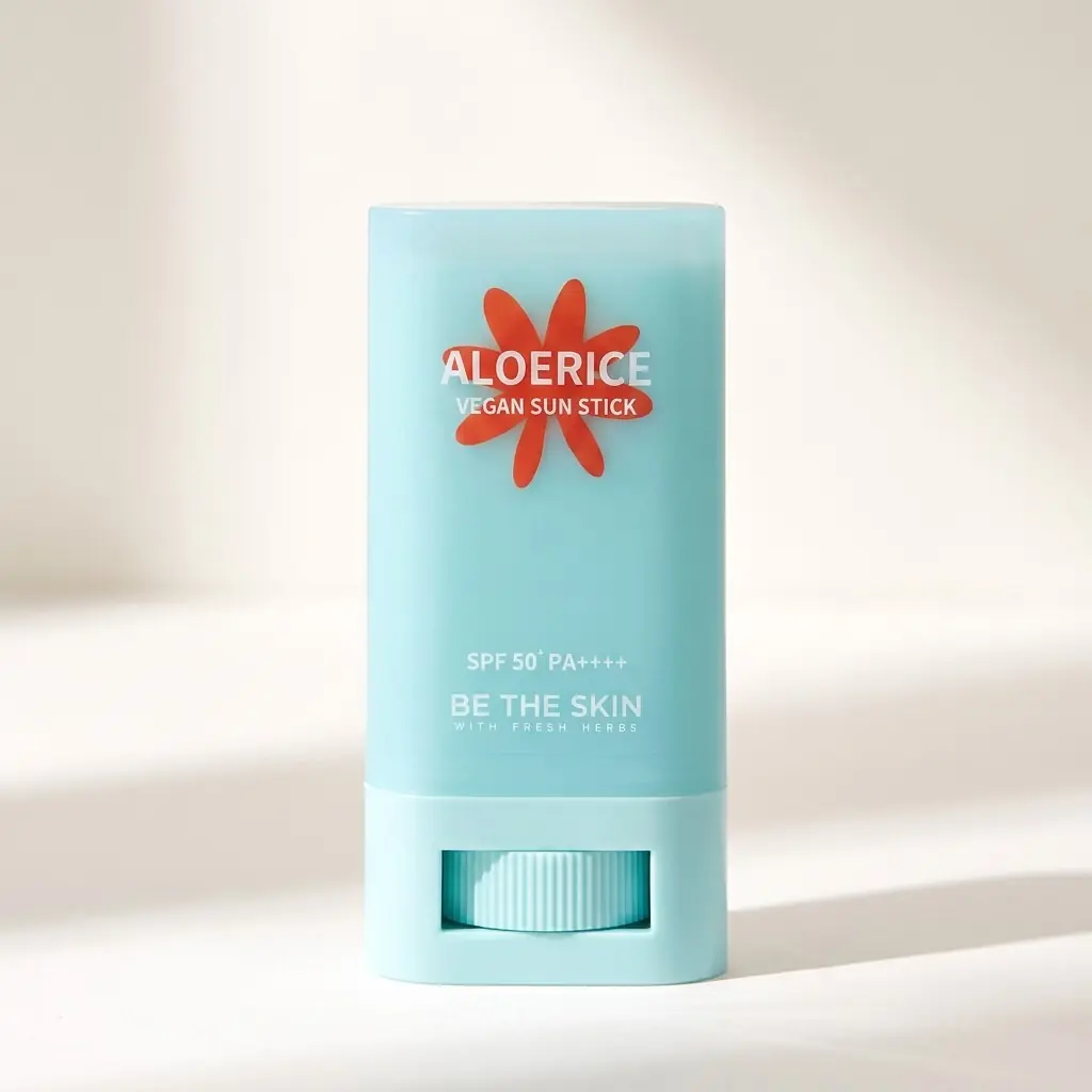 Be The Skin AloeRice Vegan Sun Stick 19g — Eller temas etmeden uygulama