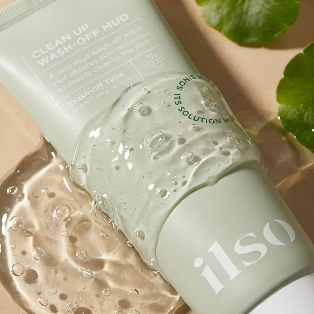ILSO Clean Up Wash Off Mud 100g — Hassas cilt dostu formül