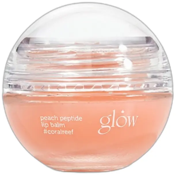 glow Peach Peptide Repair Lip Balm