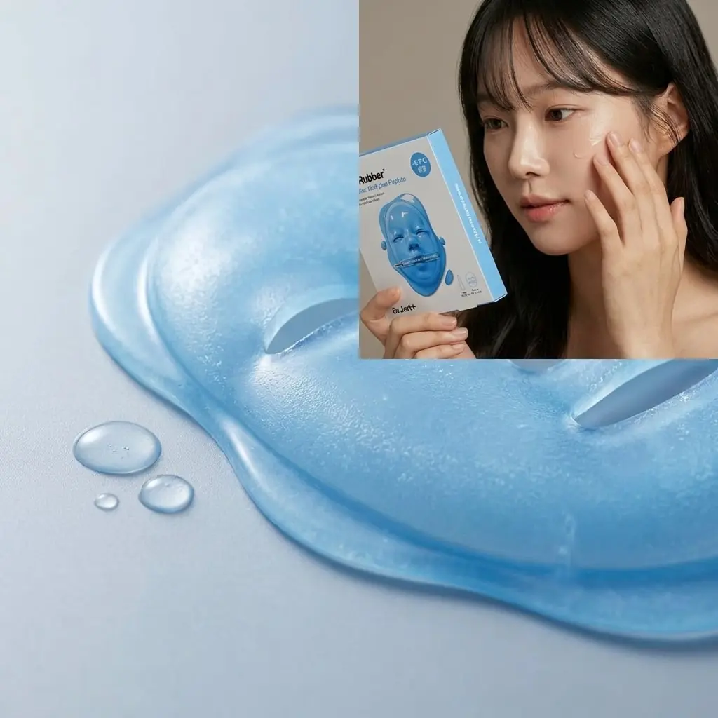 Dr.Jart+ Cryo Rubber Moisturizing Mask — Esnek kauçuk maske dokusu