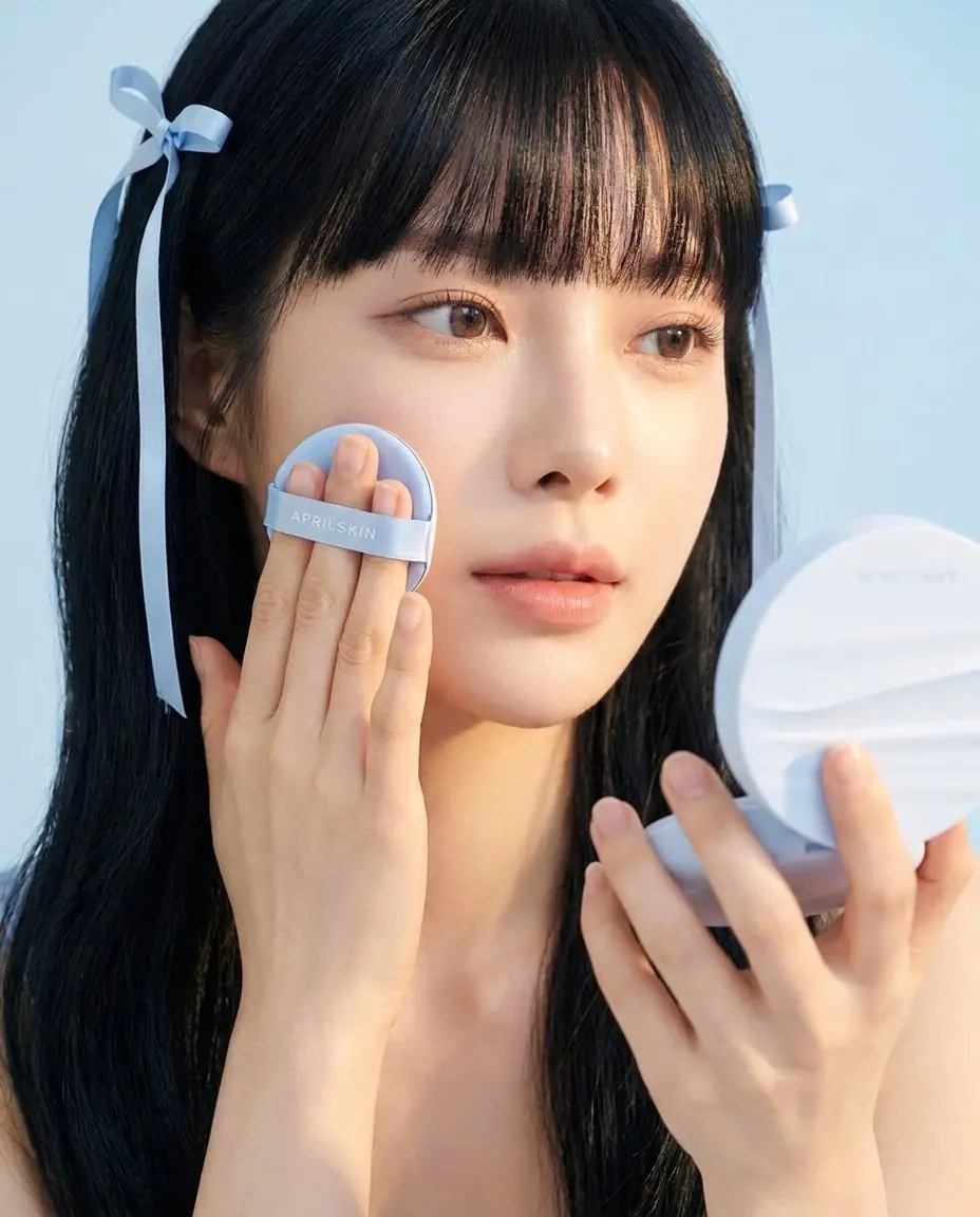 APRIL SKIN Glowing Matt Cushion 30g — Gözenek görünümünü yumuşatır