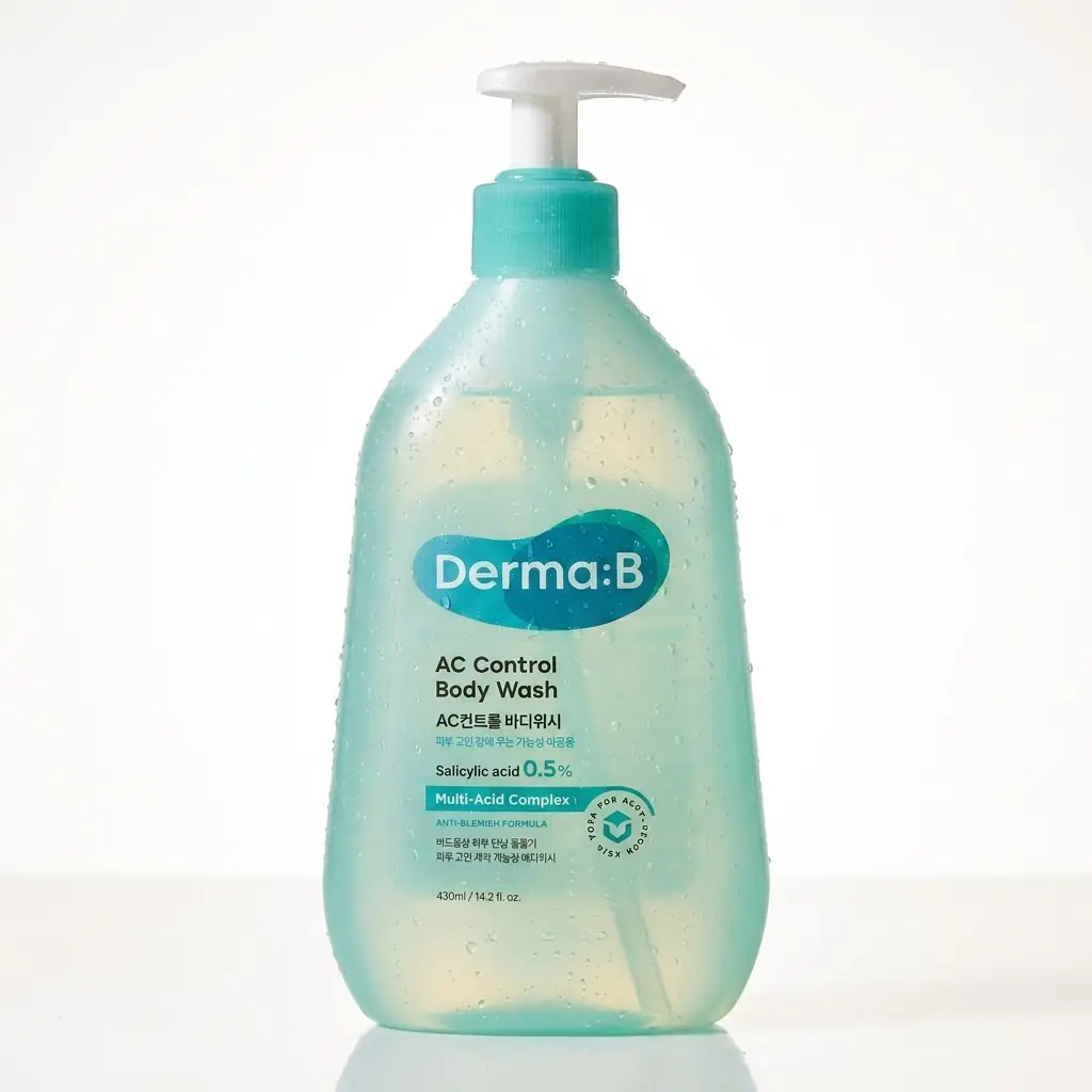 Derma:B Ac Control Body Wash 420ml — Sebum dengesi desteği