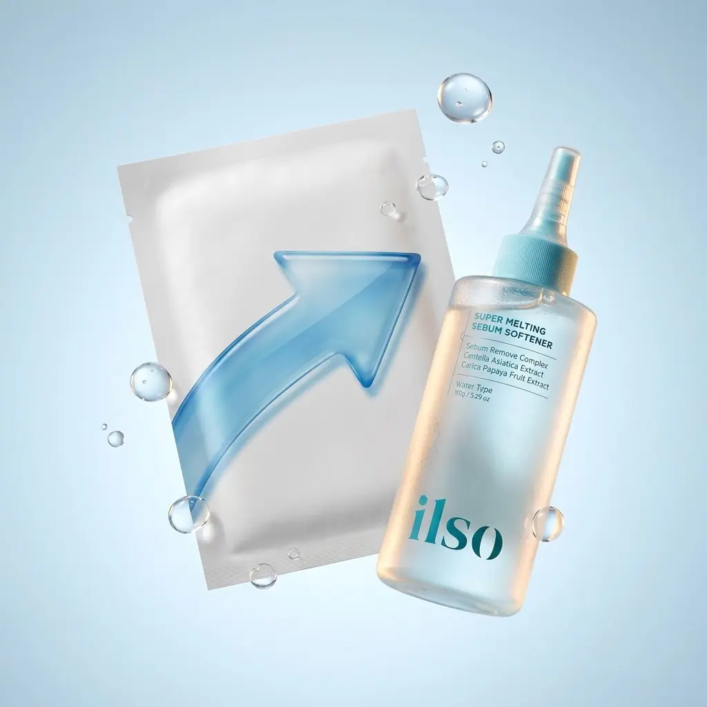 ILSO Super Melting Sebum Softener 150ml Set — Sebum Remove Complex