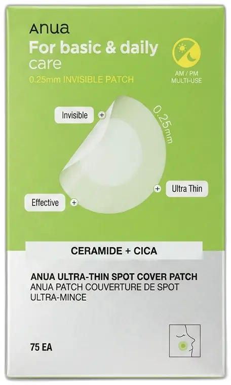 Anua Ultra Thin Spot Cover Patch 75 pcs