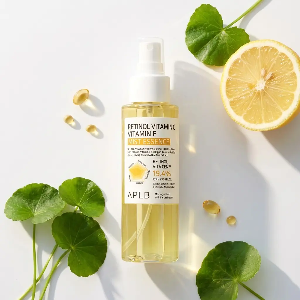 APLB Retinol Vitamin C Vitamin E Mist Essence 105ml — Yatıştırıcı bitkisel özler