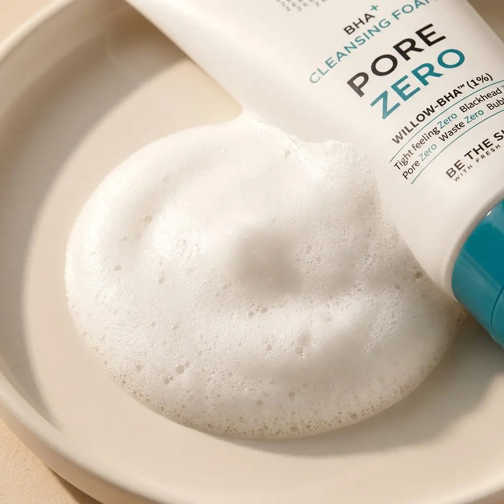 Be The Skin BHA+ Pore Zero Cleansing Foam — Yoğun Dolgun Köpük