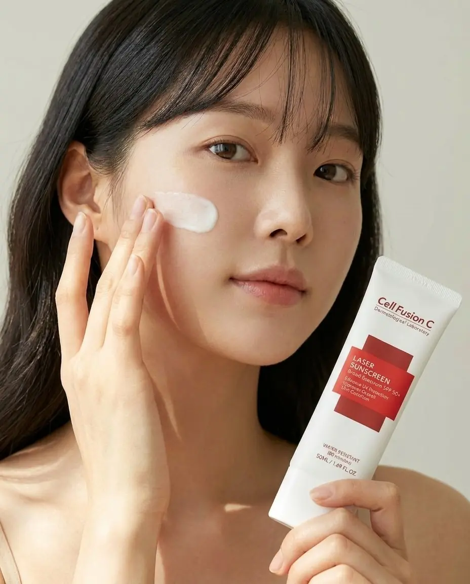 CELL FUSION C Laser Sunscreen 50ml — Rutinin Son Adımı