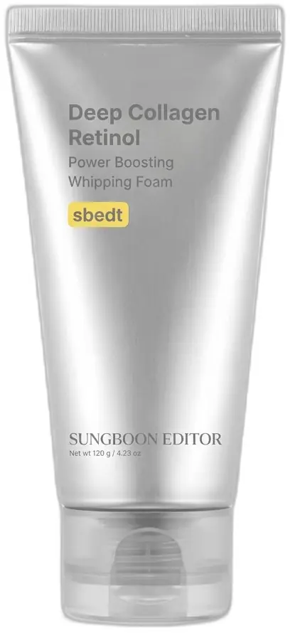 Sungboon Editor Deep Collagen Retinol Power Boosting Whipping Foam 120g