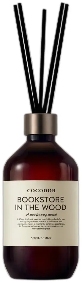 COCODOR Premium Diffuser Bookstore In The Wood 500ml 2 pcs