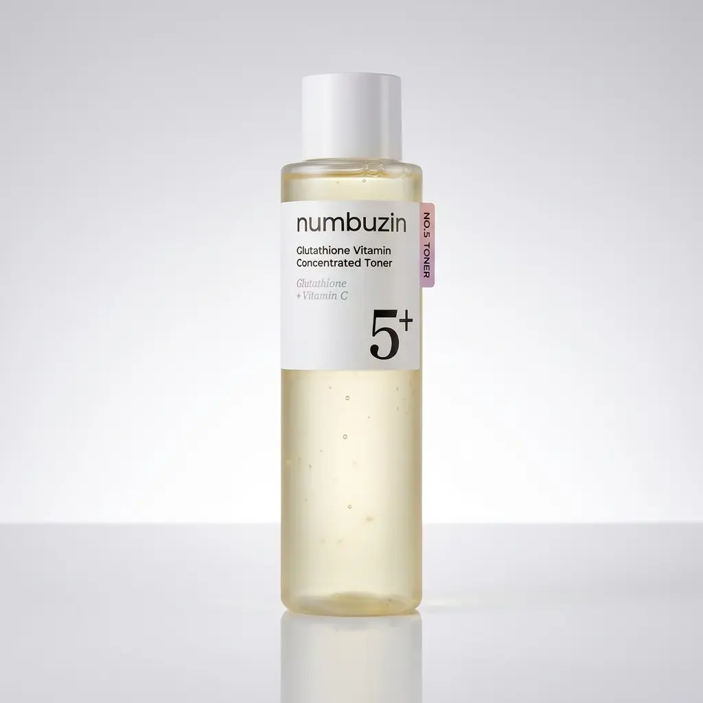 Numbuzin No.5+ Glutathione Vitamin Concentrated Toner 200ml — 50.000ppm Niacinamid