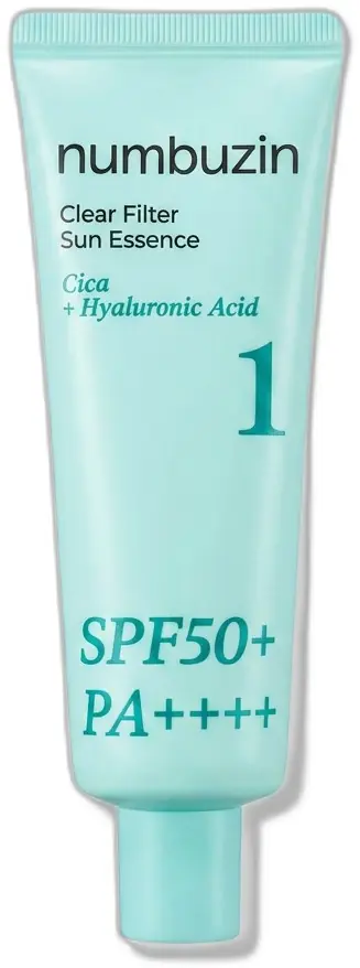 Numbuzin No.1 Clear Filter Sun Essence SPF50+ PA++++