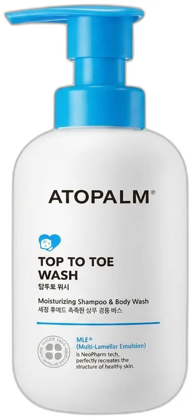 ATOPALM Top to Toe Wash 300ml