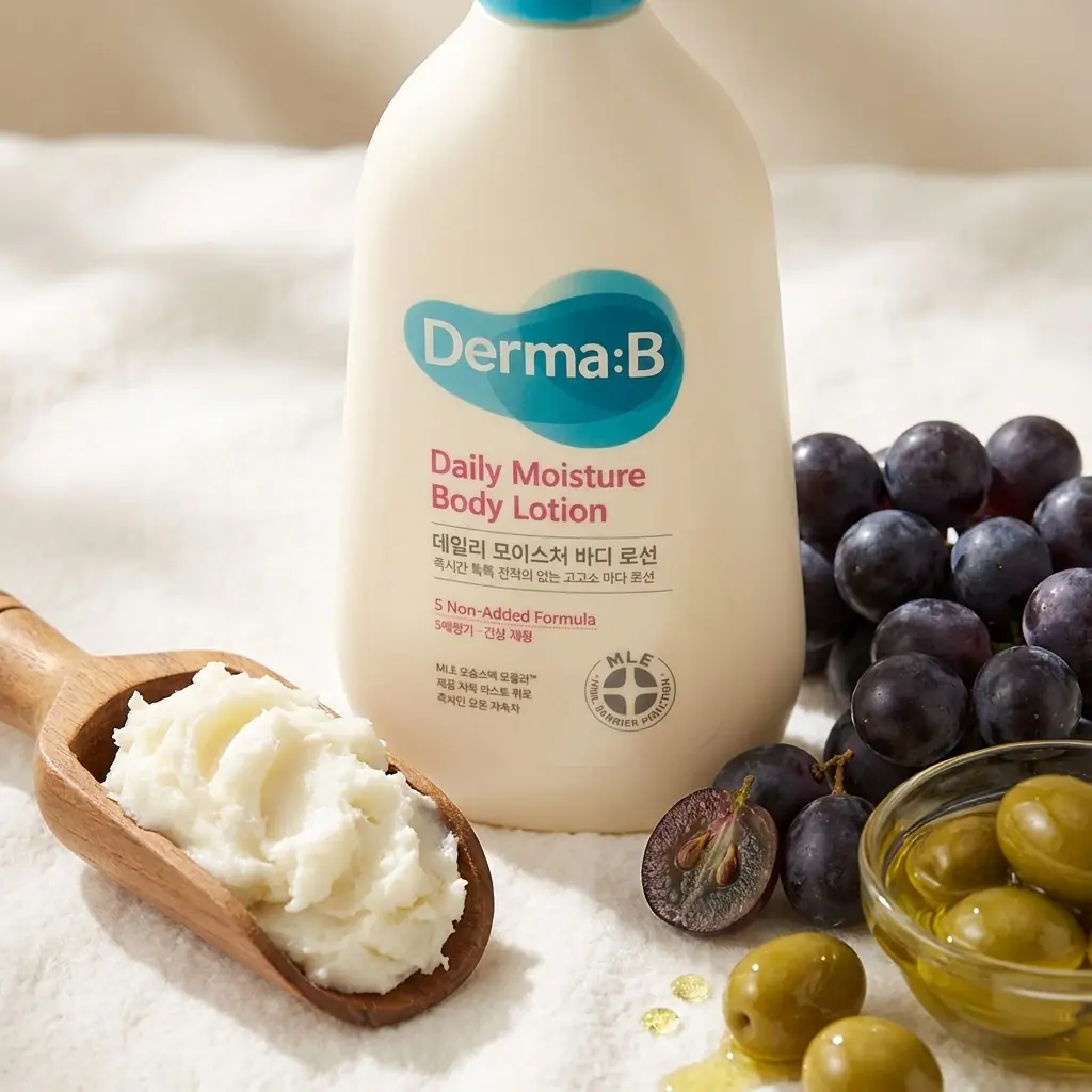 Derma:B Daily Moisture Body Lotion 400ml — Cilt dostu aktifler