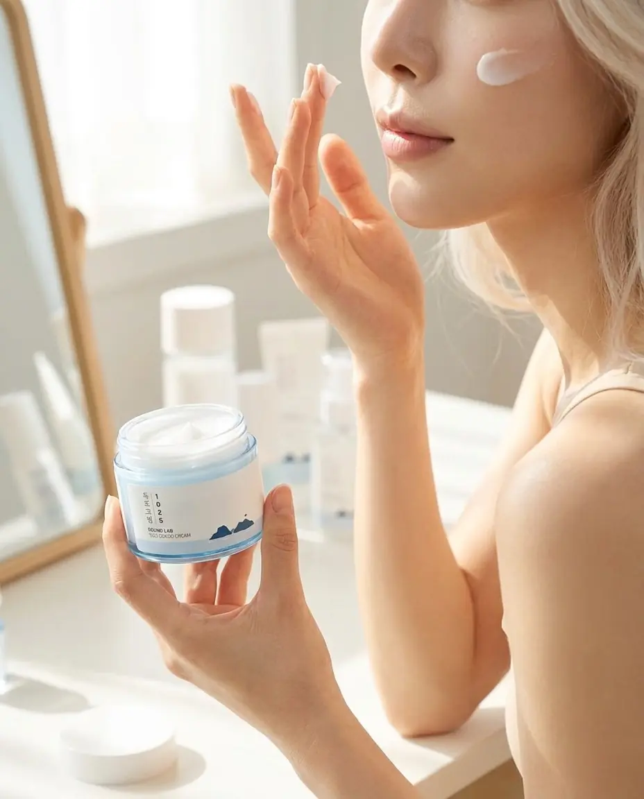 ROUND LAB 1025 Dokdo Cream 80ml — Günlük nazik bakım