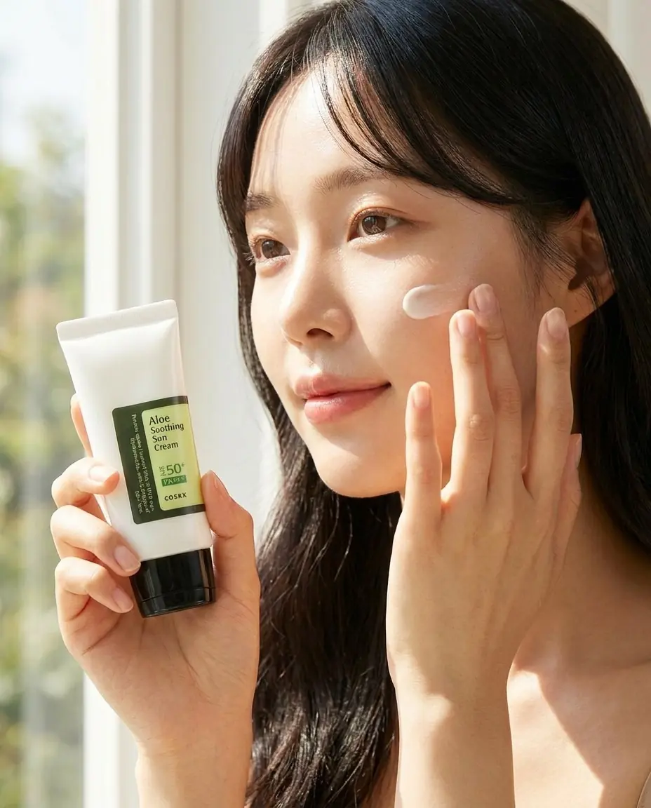 COSRX Aloe Soothing Sun Cream SPF50 50ml — Sür ve Yedir